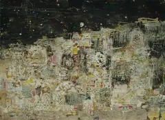 Douglas Watson, Untitled, 1961, Mixed Media on Board