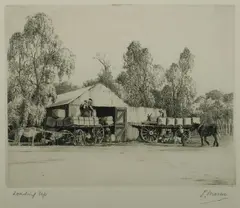 G Marler, Loading Up, Etching (unnumbered)