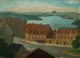 Roland Wakelin, Berry's Bay from Observatory Hill,' c