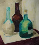 Roland Wakelin, Three Bottles