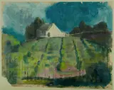 Roland Wakelin, Farm House & Orchid