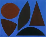 John Coburn, Study for a Painting (Jazz Series)