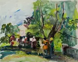 Margaret Coen, The Art Class (en plein air)