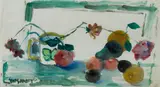 Margaret Coen, Fruit and Flowers,' c
