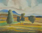 George Duncan, NSW Landscape with Trees