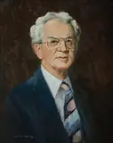 Self Portrait - Artist at 50 by Allan Waite, Oil on Canvas Board, offered Jul 2020