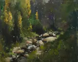 Allan Waite, Early Autumn, Island Bend