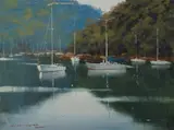 Allan Waite, Morning Calm, Middle H[a]rb[ou]r