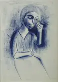 Robert Dickerson, Aleta, Lithograph 9/30