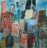 Max Cullen, Suspense Story, 2002, Oil on Canvas