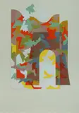 Colin George Jordan, Pandora in Picton I, 1985, Gouache