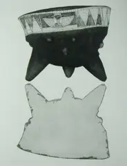 Brian Hirst, Votive Bowl & Shadow II,' 1997, from the 'Object & Image Series II, Aquatint 1/25