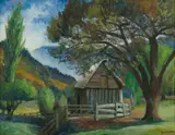 George Duncan, The Barn Among the Tress, Jambaroo, New South Wales