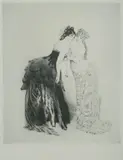 The Eighties by Norman Lindsay, Facsimile Etching 332/550, sold May 2020