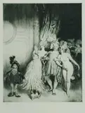 Enter the Duke by Norman Lindsay, 1924, etching 24/28, sold May 2020