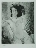 Rita by Norman Lindsay, Facsimile Etching 11/550, sold May 2020