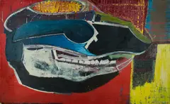 Robert Moore, Untitled, 1994, Enamel on Board