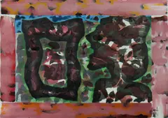 Rod Milgate, Mirror Mirror, Acrylic on Paper