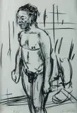 Peter Walsh, Michael, 1997, Charcoal