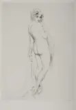No - Yes by Norman Lindsay, Facsimile Etching 374/550, sold May 2020