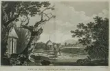 William Hodges, View in the Island of New Caledonia,' pub, 1790, Copper Engraving