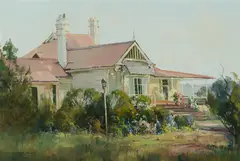 Widylongully,'' Coolac [NSW] by Christine Huber, Oil on Canvas on Board, offered May 2020
