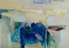 Mac Betts, Southern Ocean II, Mixed Media on Paper on Board