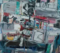 Paul Higgs, Kraanerg,' 1993/4, Oil on Canvas