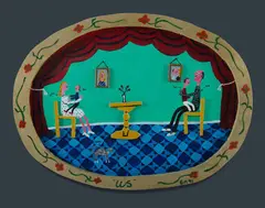 Glenn Morgan, Us, 1991, Mixed Media Diorama