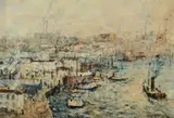 George Lawrence, Sydney Harbour from Pyrmont