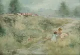 Anita Newman, The Last Days of Spring, Oil on Canvas on Board