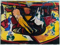Rodney Pople, Untitled, 1988, Mixed Media on Paper