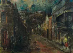 Vic O'connor, Kings Cross, c, 1969-1970, Oil on Canvas on Board