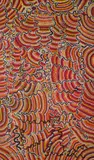 Warna Jukurrpa (Snake Dreaming) by Peggy Rockman Napaljarri, Acrylic on Canvas, sold May 2020