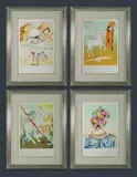 (4) by Salvador Dalí, Stone Lithograph in Colour 31/150 (4), sold May 2020