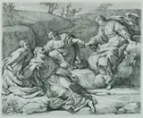 Jacobus De Rubeis, San Augustini, Roma, Etching