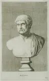 Gerard de Lairesse, Hadrianus,' Bust of Emperor Hadrian (76AD-138AD), Engraving