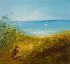 David Boyd, The Sea Gull, Oil on Board