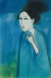 Robert Dickerson, Untitled (Geisha series), Pastel