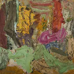 Elisabeth Cummings, Bush Movements, 1997, Oil & Wax on Panel