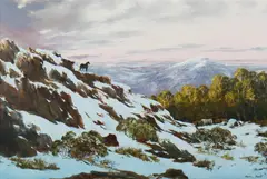 The Sentinel by Kevin Best, Oil on Canvas on Board, sold Mar 2020