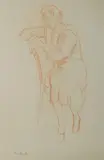 Thea Proctor, Woman Resting on Chair