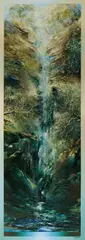 David Voigt, The Spirit of Blackwattle Falls, Acrylic on Canvas