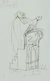 Donald Friend, Minister at the Pulpit