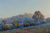 Warwick Fuller, Windeyer Morning, Oil on Board