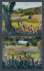 Laura Matthews, (2), Oil on Canvas (2)