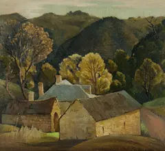 John Roy Eldershaw, Below Braidwood, Oil on Canvas on Board
