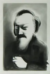 Brahms, Composer Series by Charles Blackman, Charcoal, sold Mar 2020