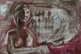 Robert Hughes, Untitled, 1959, Pastel