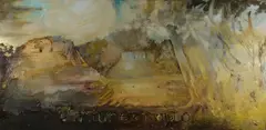 Mandy Martin, Vivitur ex Rapto, 2002, Oil, Ochre & Pigment on Linen
